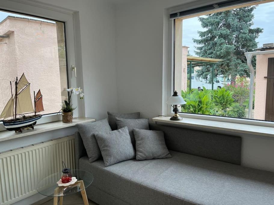 Haus Bernsteinsee Mit Goitzsche-Schnuppersegeln Friedersdorf  Buitenkant foto